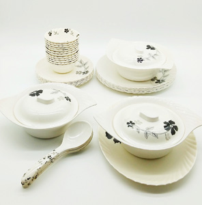 Dinesmart opal series 35pcs dinner set